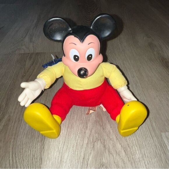 Vintage Disney Applause Mickey Mouse 7" Plush Doll Stuffed Animal - Picture 2 of 13